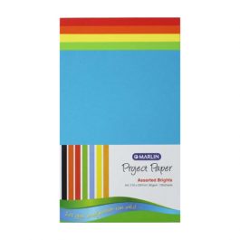 A4 80gsm Paper Assorted Colours 100’s