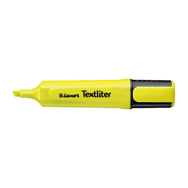 LUXOR HIGHLIGHTER YELLOW Easy Office